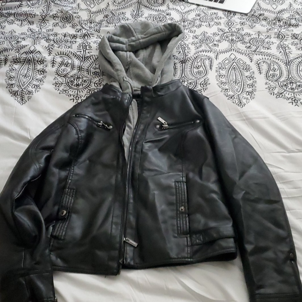 Leather jacket
